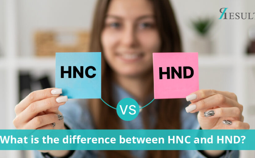 What is the Difference between HNC and HND?